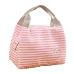 Sac Isotherme Repas New-York Mon Sac Isotherme Rayures Roses